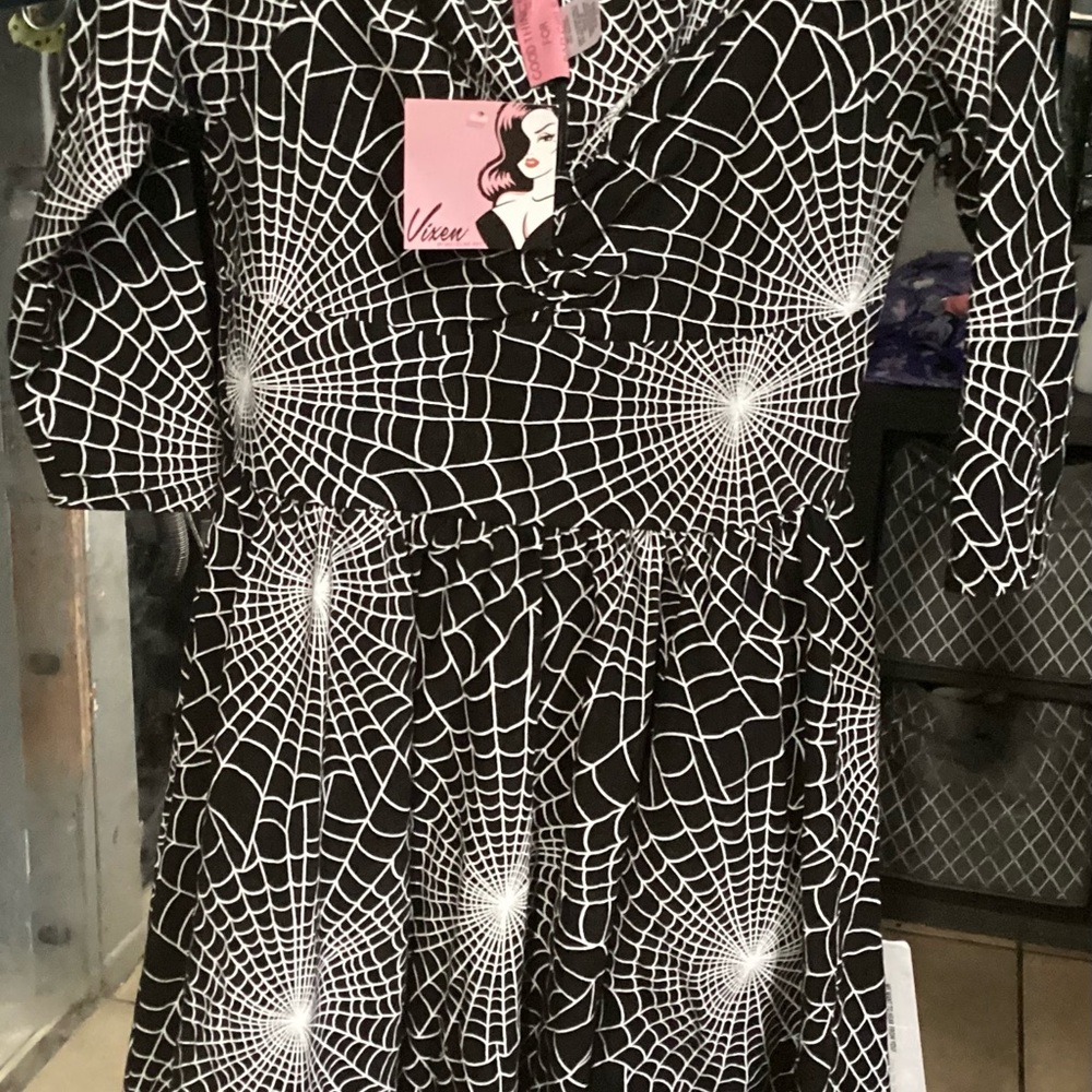 Vixen by Micheline Pitt wicked swing in spiderweb NWT